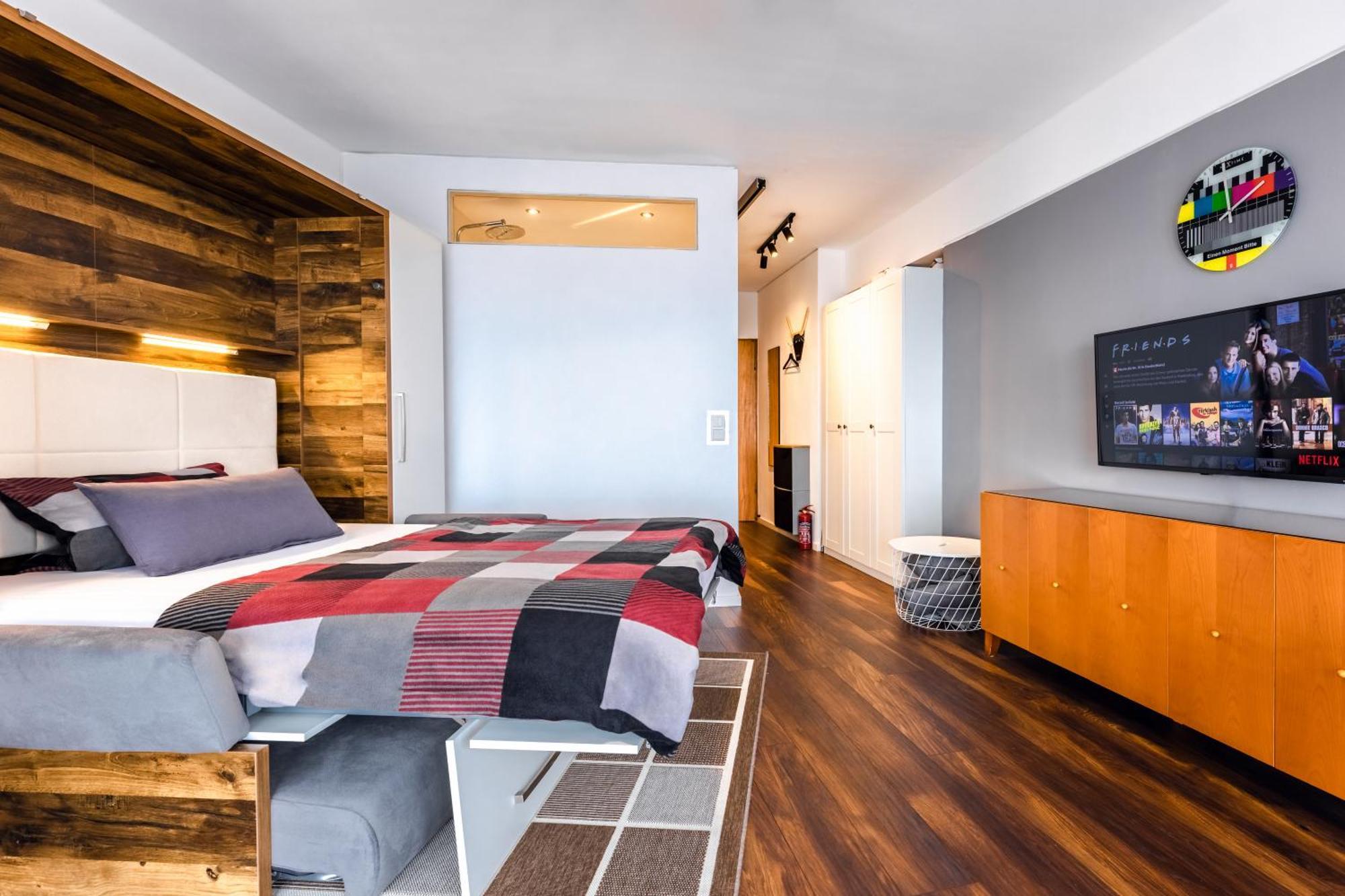 Bright Augsburg-hotelturm Appartement